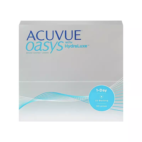 Acuvue Oasys安视优-欧舒适隐形眼镜日抛近视90片